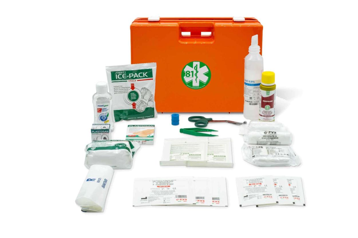 Caixa 1ºs socorros Safari