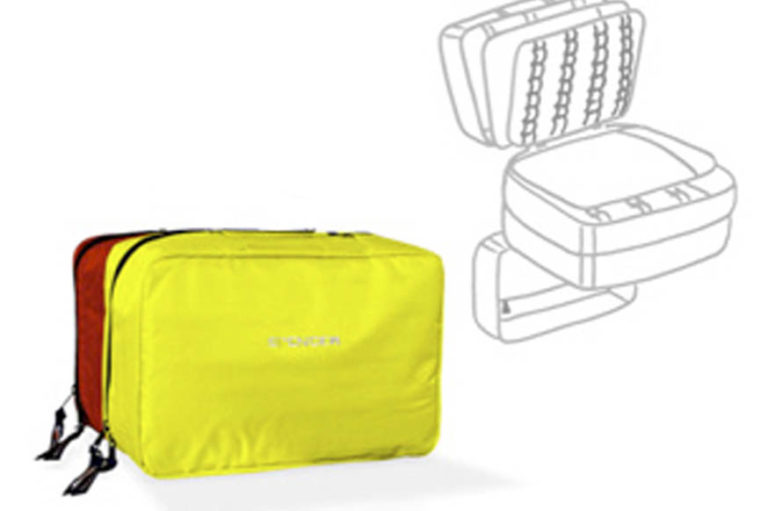 Bolsas M Series Spencer, bolsa de cor codificadas para emergência médica e pré-hospitalar. Para mochilas e sacos de Médicos, Enfermeiros, Bombeiros, Socorristas