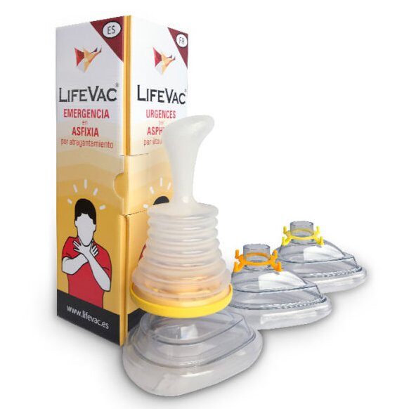 LIFEVAC – Dispositivo anti-asfixia, seguro e não invasivo, remove obstruções das vias aéreas em segundos, salvando vidas em casos de engasgamento e asfixia!