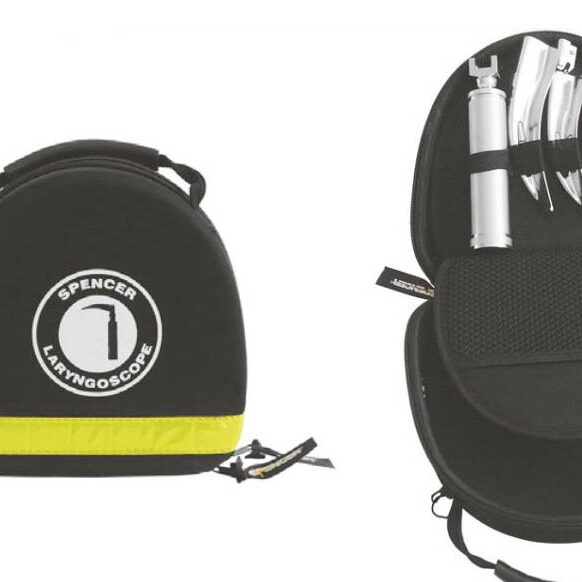 Kit Laringoscópio Convencional 3 lâminas Spencer, hospital, ambulâncias, médicos, enfermeiros, bombeiros, via aérea, reanimação, intubação.