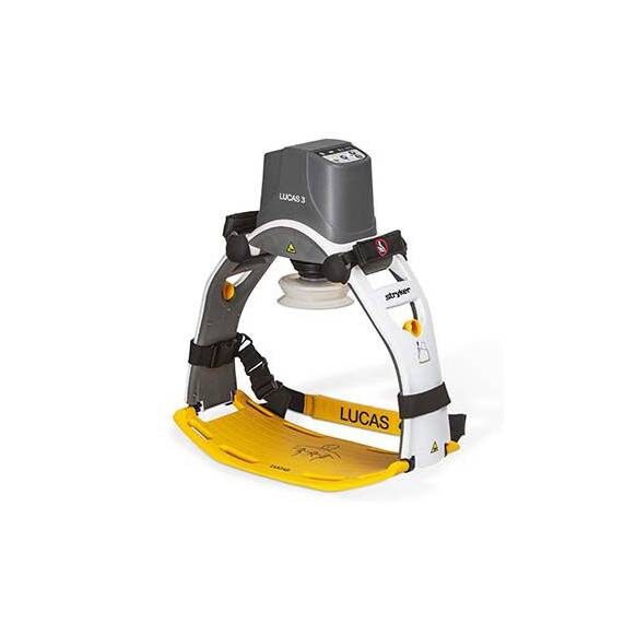 Compressor Torácico Lucas3, RCP de alta qualidade sem interrupções. O Lucas3® oferece RCP automática de alta qualidade a vítimas de paragem cardíaca súbita.