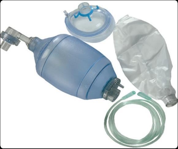 Insuflador manual Adulto - LGPA170 Pediatrico - LGPP170 Neonatal - LGPB170, RCP, SBV, Reanimação CardioPulmonar, Suporte Básico de Vida, Bombeiros, Socorristas.