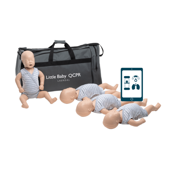Manequim RCP Laerdal Little Baby QCPR (4 unidades)