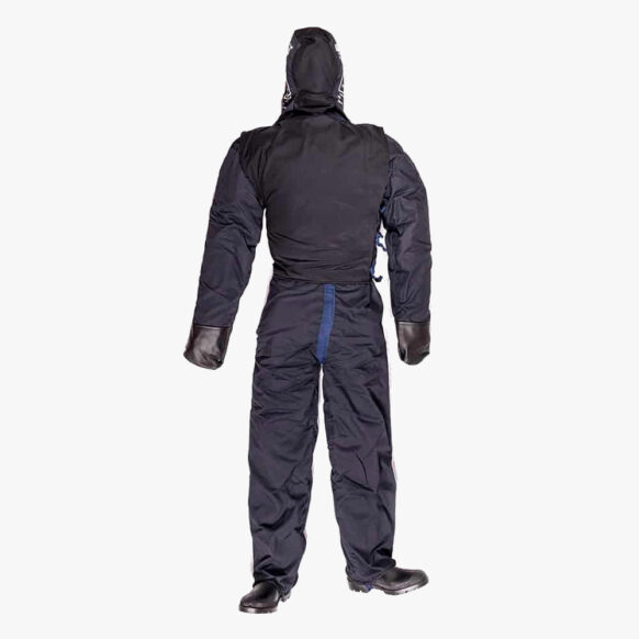 Manequim Fire House Ruth Lee, fornecido pela Ambex para treino em casas de fogo. Ideal para bombeiros, simulações realistas, formação com aparelho respiratório.
